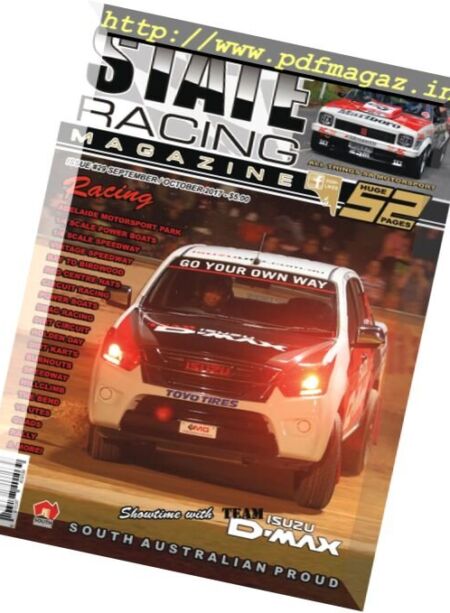 State Racing Magazine – November 2017 Cover