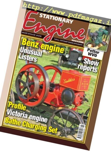 Stationary Engine – January 2018 Cover