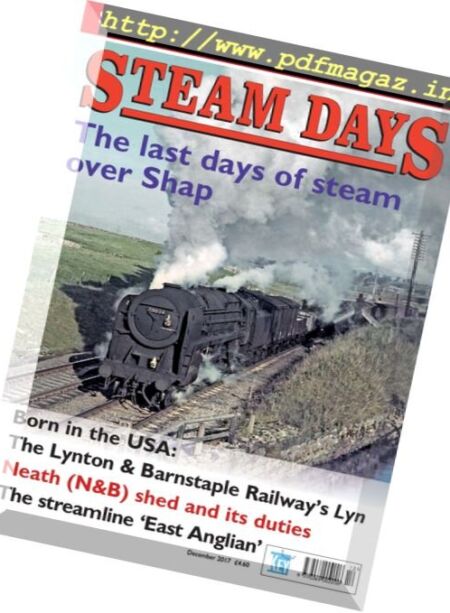 Steam Days – December 2017 Cover