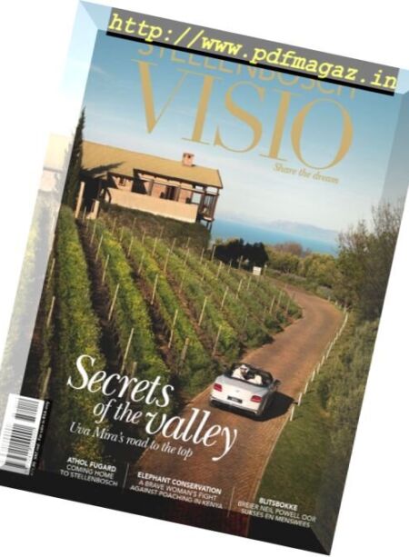 Stellenbosch Visio – November 2017 Cover