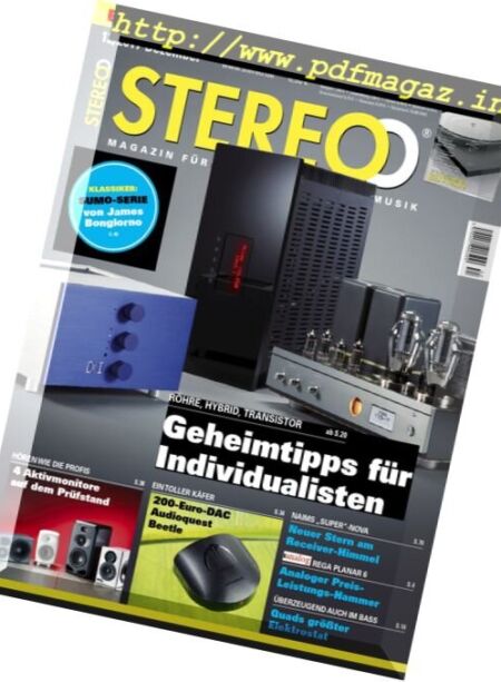 Stereo – Dezember 2017 Cover