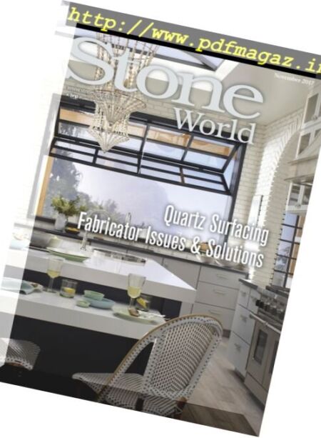 Stone World – November 2017 Cover