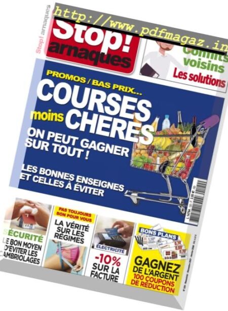 Stop Arnaques – novembre-decembre 2017 Cover