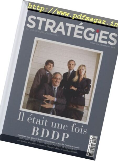 Strategies – 16 novembre 2017 Cover
