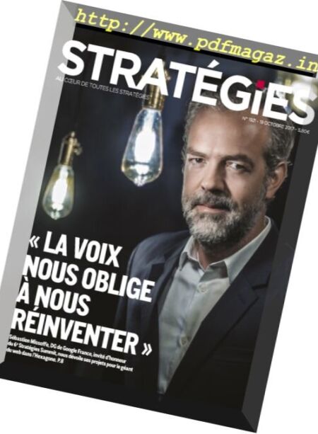 Strategies – 19 Octobre 2017 Cover