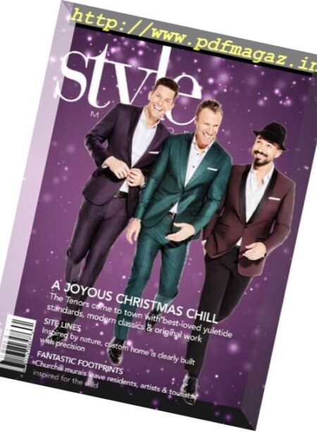 Style Manitoba – Winter 2017-2018 Cover