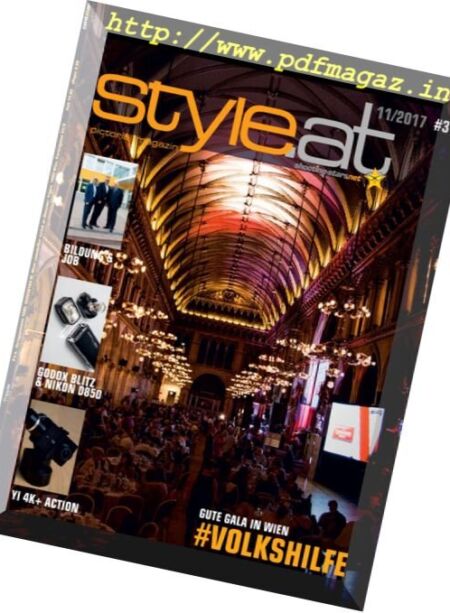 style.at – Oktober 2017 Cover