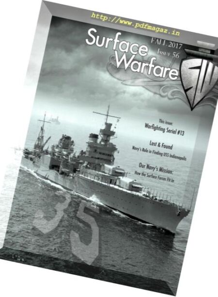 Surface Warfare – Fall 2017 Cover
