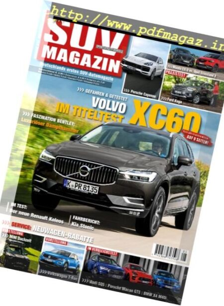 SUV Magazin – Nr.5, 2017 Cover