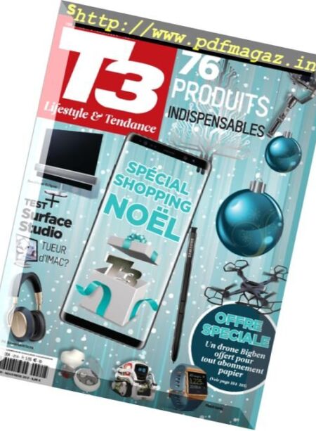 T3 Gadget Magazine – 21 novembre 2017 Cover