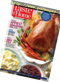 Taste of Home – 8 November 2017