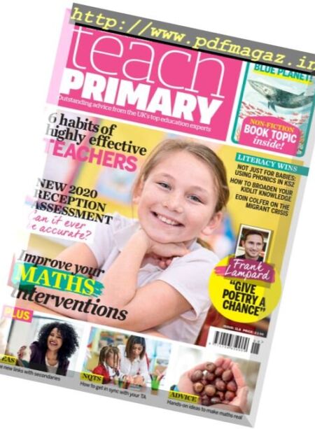 Teach Primary – Volume 11 Issue 8 2017 Cover