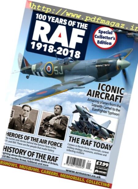 The Armourer – 100 Years of the RAF 1918-2018 2017 Cover