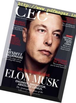 The CEO – October 2017