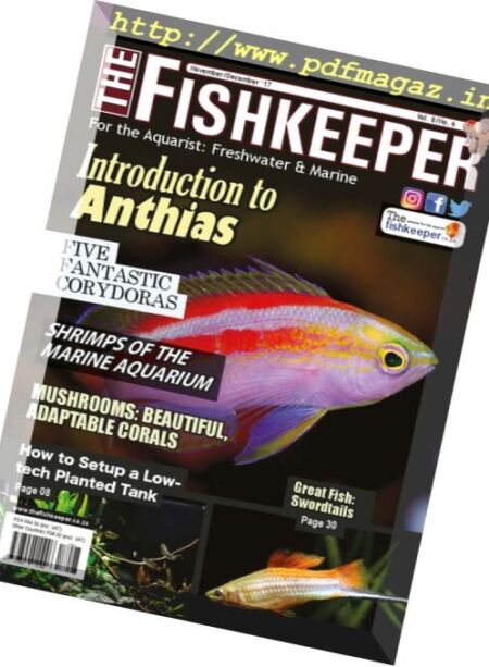 The Fishkeeper – November-December 2017 Cover