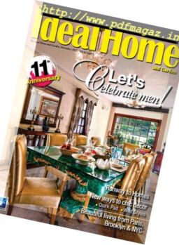 The Ideal Home and Garden – November 2017