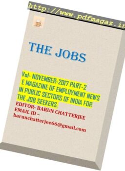 The Jobs – 16 November 2017