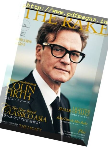 The Rake Japan – 2018-01-01 Cover