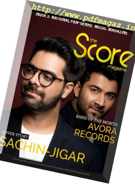 The Score Magazine – November 2017 Cover