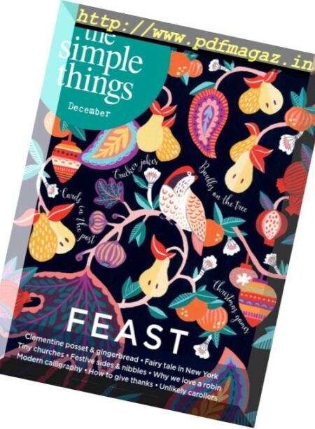 The Simple Things – December 2017 Cover