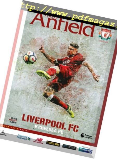 This is Anfield – Liverpool FC vs Chelsea FC – 25 November 2017 Cover