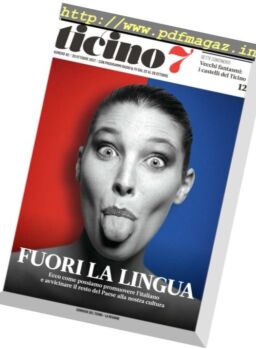 Ticino 7 – 20 Ottobre 2017