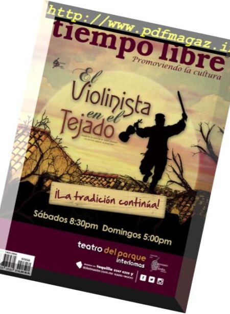 Tiempo Libre – 17 noviembre 2017 Cover