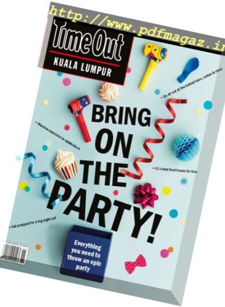 Time Out Kuala Lumpur – November 2017 Cover