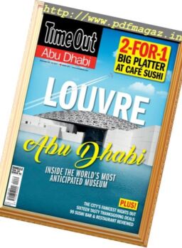 TimeOut Abu Dhabi – 15 November 2017