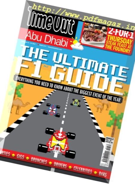 TimeOut Abu Dhabi – 8 November 2017 Cover