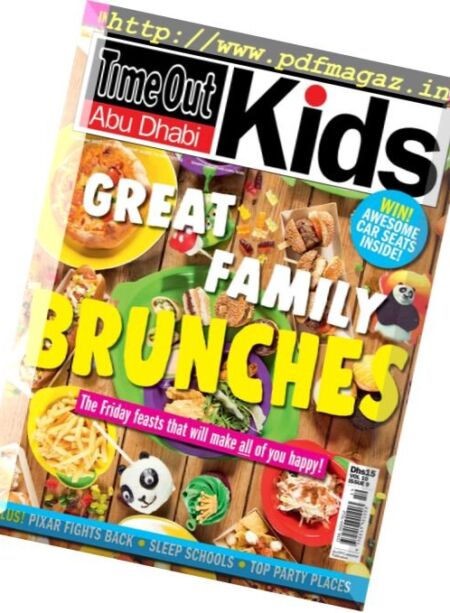 TimeOut Abu Dhabi Kids – November 2017 Cover