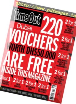 TimeOut Dubai – 1 November 2017