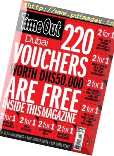 TimeOut Dubai – 1 November 2017 Cover