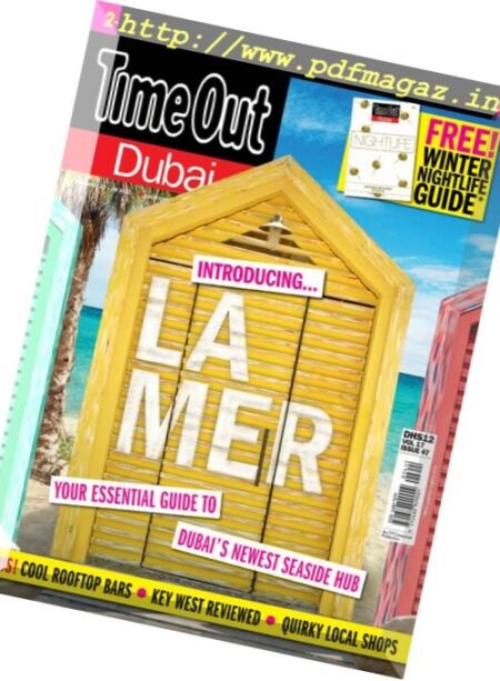 TimeOut Dubai – 22 November 2017 Cover