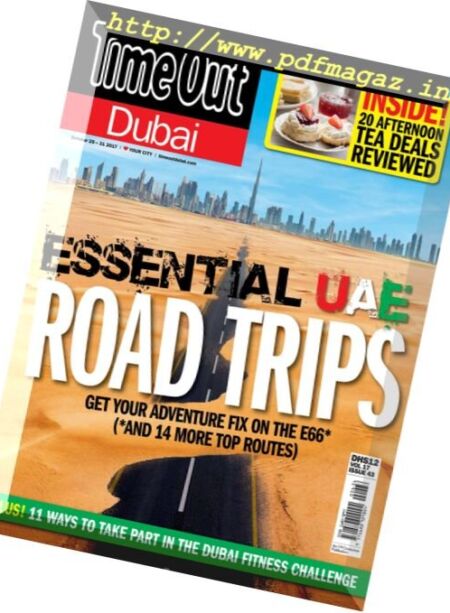 TimeOut Dubai – 25 October 2017 Cover