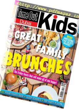 TimeOut Dubai Kids – November 2017