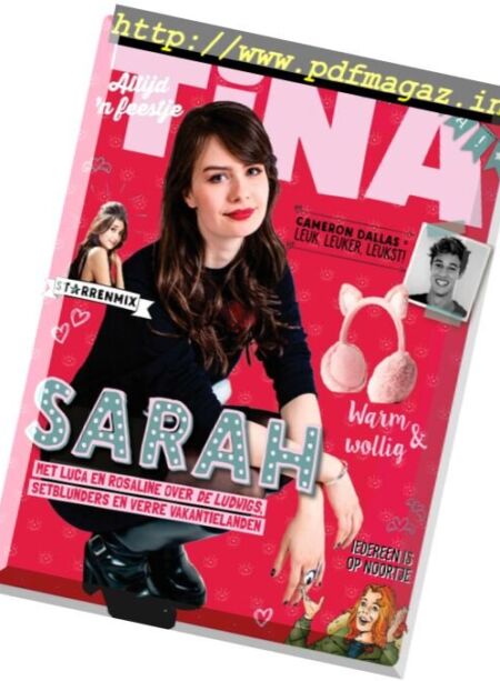 Tina Netherlands – 16 november 2017 Cover