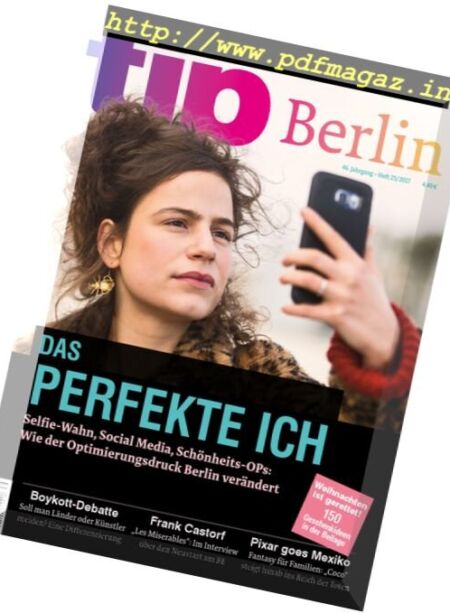 tip Berlin – 30 November 2017 Cover