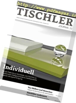 Tischler Journal – November 2017