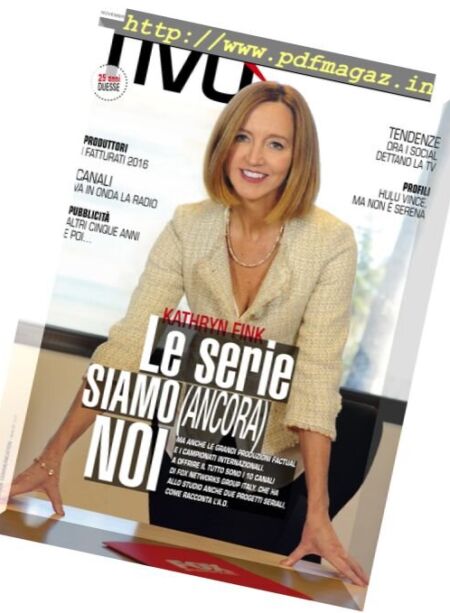 Tivu – Novembre 2017 Cover