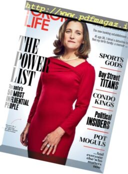Toronto Life – December 2017