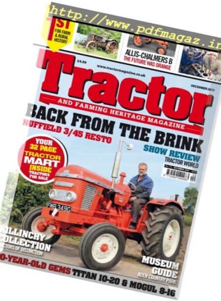 Tractor & Farming Heritage – December 2017 Cover