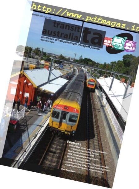 Transit Australia – November 2017 Cover