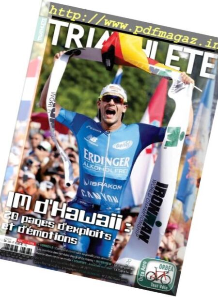 Triathlete Magazine – novembre 2017 Cover