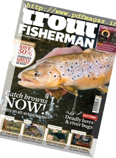 Trout Fisherman – November 2017 Cover