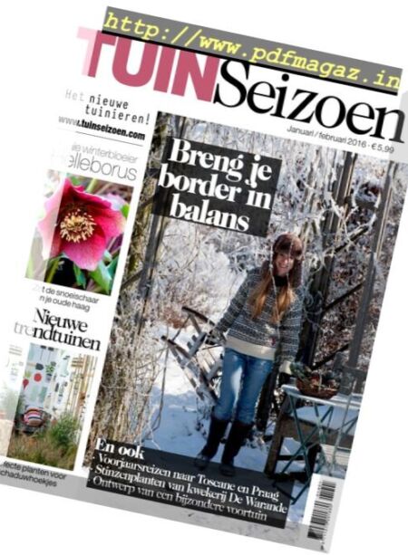 Tuin Seizoen – Januari-Februari 2016 Cover