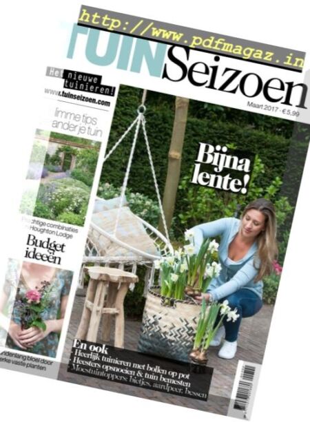 Tuin Seizoen – Maart 2017 Cover