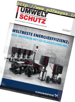 Umweltschutz – Nr.4, 2017