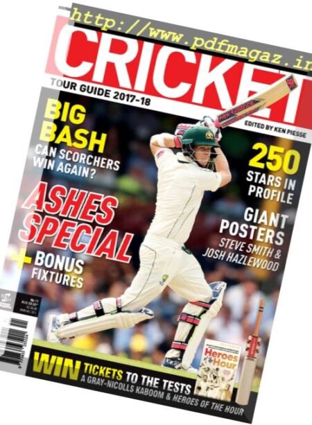 Universal’s Summer Cricket Guide – November 2017 Cover