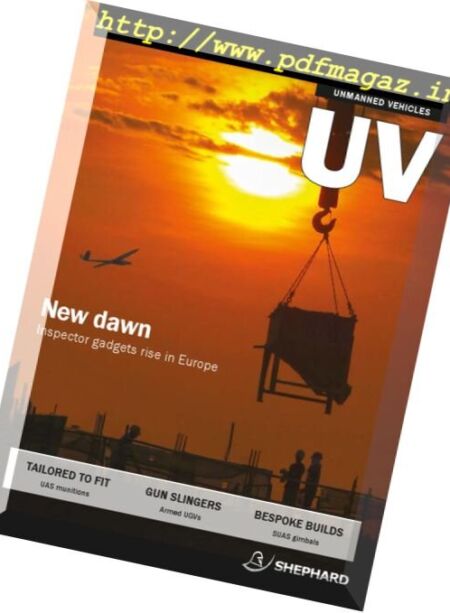 Unmanned Vehicles – June-July 2017 Cover